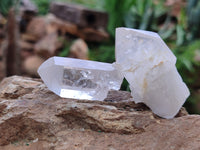 Natural Single Quartz Crystals x 63 From Mpika, Zambia