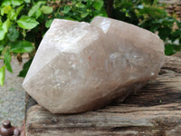 Polished Partially Double Terminated Smokey Arcadian Quartz Crystal x 1 From Angola