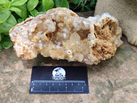 Natural Limonite Quartz Clusters x 4 From Solwezi, Zambia