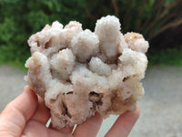 Natural Drusy Quartz Coated Calcite Pseudomorph Specimens x 6 From Alberts Mountain, Lesotho