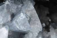 Natural Celestite Geode Specimen x 1 From Sakoany, Madagascar