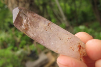 Natural Smokey Amethyst Crystals x 12 From Chiredzi, Zimbabwe