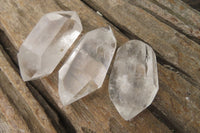 Polished Double Terminated Clear Quartz Points x 20 From Madagascar