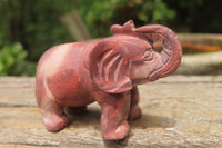 Polished Small Pyrophyllite Elephant Carving - sold per item - From Namibia