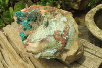 Natural Emerald Dioptase Matrix Specimen x 1 From Namibia