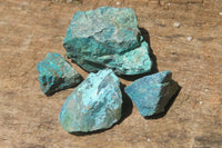 Natural Blue Shattuckite Specimens x "Lot" From Kaokoveld, Namibia