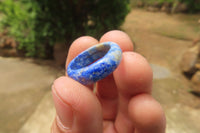 Polished Solid Lapis Lazuli Gemstone Rings - Sold Per Item - From Afghanistan