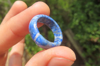 Polished Solid Lapis Lazuli Gemstone Rings - Sold Per Item - From Afghanistan