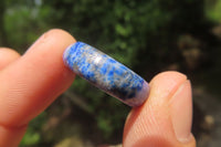 Polished Solid Lapis Lazuli Gemstone Rings - Sold Per Item - From Afghanistan