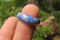 Polished Solid Lapis Lazuli Gemstone Rings - Sold Per Item - From Afghanistan