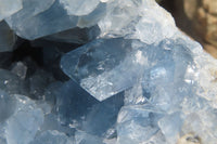 Natural Celestite Geode Specimen x 1 From Sakoany, Madagascar