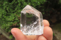 Polished Clear Quartz Crystal Points x 12 From Madagascar