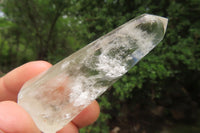 Polished Clear Quartz Crystal Points x 12 From Madagascar