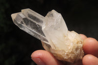 Natural Clear Quartz Clusters x 24 From Madagascar