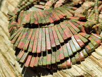 Polished Unakite Egyptian Choker Necklace - Sold Per Item - From South Africa