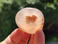 Polished Flower Agate Palm Stones x 20 From Madagascar