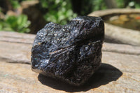 Natural Alluvial Schorl Black Tourmaline Crystals x 35 From Zimbabwe