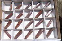 Polished Banded Tiger Iron Stone Jewellery Points x 20 From Prieska, South Africa