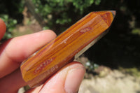 Polished Banded Tiger Iron Stone Jewellery Points x 20 From Prieska, South Africa