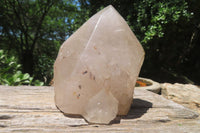 Polished Partially Arcadian Quartz Crystal x 1 From Angola