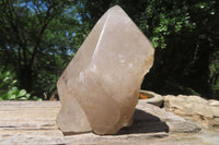 Polished Partially Arcadian Quartz Crystal x 1 From Angola