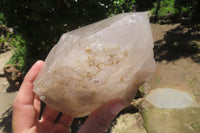 Polished Partially Arcadian Quartz Crystal x 1 From Angola