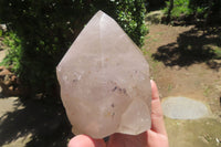 Polished Partially Arcadian Quartz Crystal x 1 From Angola