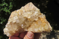 Natural Limonite Quartz Clusters x 4 From Solwezi, Zambia