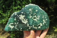 Polished On One Side Emerald Mtorolite x 2 From Mutorashanga, Zimbabwe