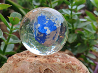 Polished Lapis Lazuli in PVC Resin Spheres - sold per item - From Afghanistan