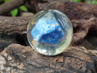 Polished Lapis Lazuli in PVC Resin Spheres - sold per item - From Afghanistan