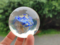 Polished Lapis Lazuli in PVC Resin Spheres - sold per item - From Afghanistan