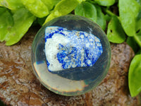 Polished Lapis Lazuli in PVC Resin Spheres - sold per item - From Afghanistan