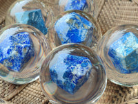 Polished Lapis Lazuli in PVC Resin Spheres - sold per item - From Afghanistan