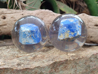 Polished Lapis Lazuli in PVC Resin Spheres - sold per item - From Afghanistan