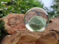 Polished Aventurine in PVC Resin Spheres - sold per item - From Zimbabwe