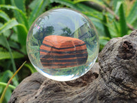 Polished Tiger Iron Jasper in PVC Resin Spheres - sold per item - From Australia