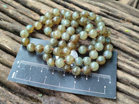 Polished Labradorite Round Shaped Beaded Necklace - Sold Per Item - From Madagascar