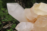 Natural Quartz Clusters x 4 From Madagascar