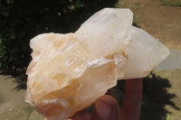 Natural Quartz Clusters x 4 From Madagascar