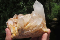 Natural Quartz Clusters x 4 From Madagascar