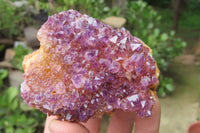 Natural Amethystos Amethyst Clusters x 12 From Kwaggafontein, South Africa