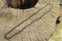 Polished Hematite Beaded Necklace - Sold Per Item - From Southern Africa