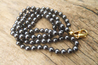 Polished Hematite Beaded Necklace - Sold Per Item - From Southern Africa