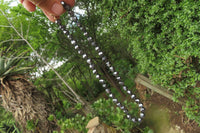 Polished Hematite Faceted Beaded Necklace - Sold Per Item - From Southern Africa