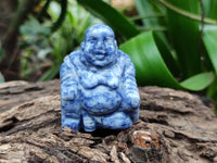 Polished Mini Sodalite Buddha Carvings - sold per item - From Brazil