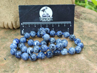 Polished Sodalite Beaded Necklace - Sold Per Item - From Namibia