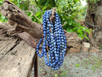 Polished Sodalite Beaded Necklace - Sold Per Item - From Namibia