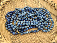 Polished Sodalite Beaded Necklace - Sold Per Item - From Namibia