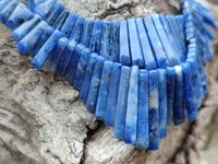 Polished Sodalite Egyptian Choker Necklace - Sold Per Item - From Namibia